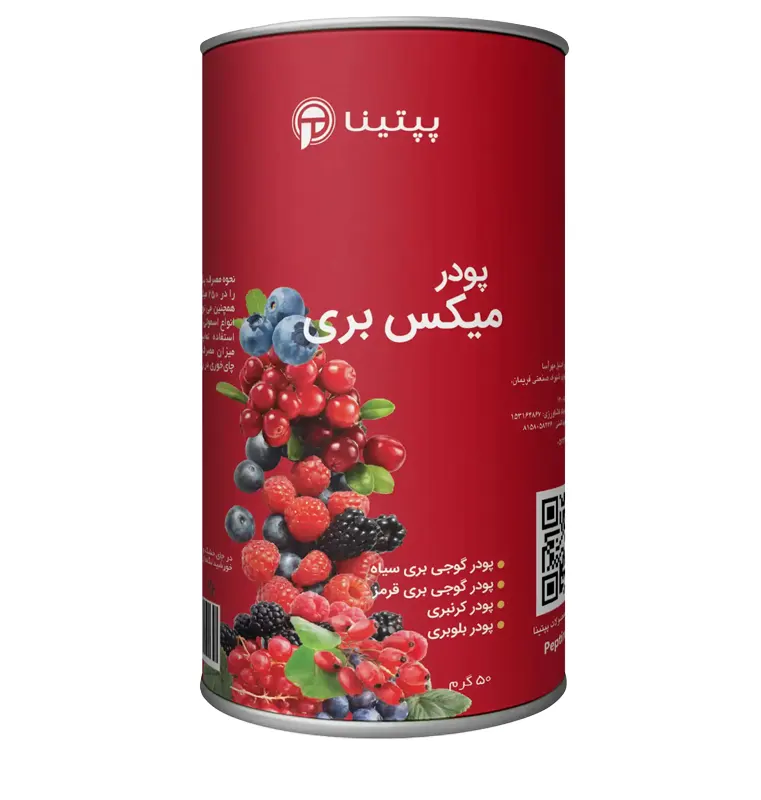 پودر میکس بری پپتینا