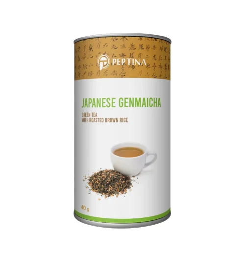 چای سبز ژاپنی جِنمایچا قوطی 40 گرمی - Image 2
