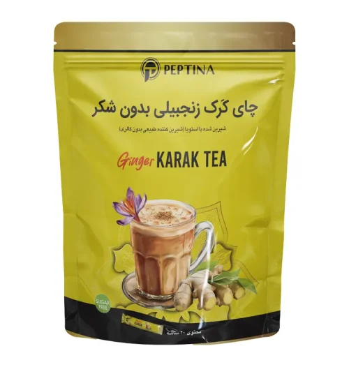 چای کرک زنجبیل 20 ساشه ای پپتینا