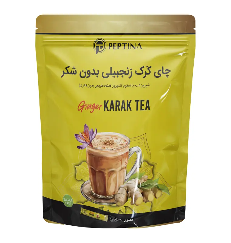 چای کرک زنجبیل 20 ساشه ای پپتینا