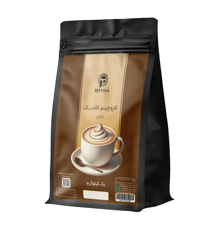 کاپوچینو کلاسیک با شکر پپتینا