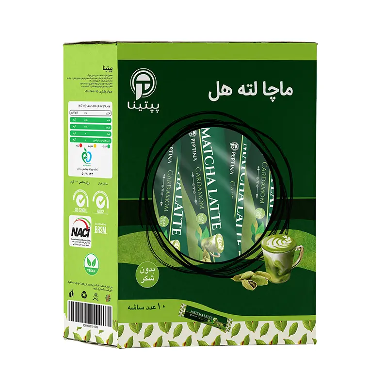 ماچا لته هل 10 عددی پپتینا