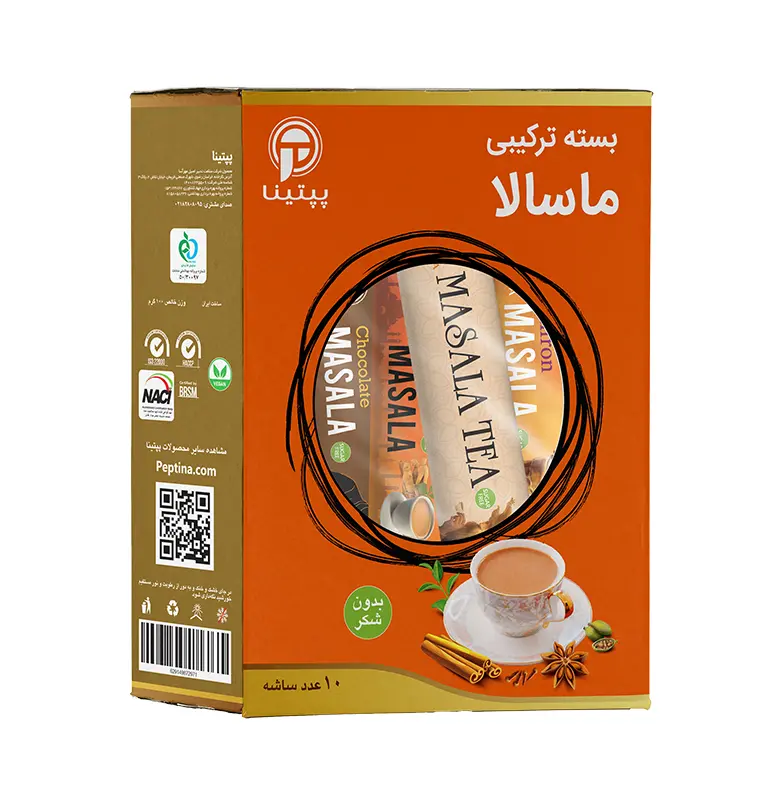 بسته ترکیبی ماسالا پپتینا 10 عددی