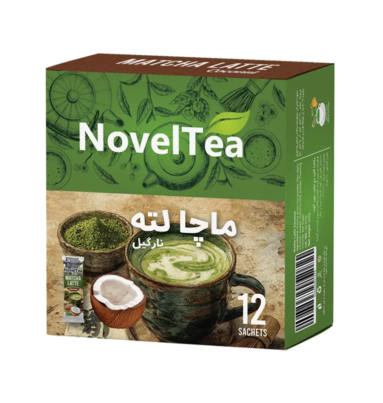 NovelTea-Matcha-Latte-Coconut-12x-Box-Mockup.webp ماچا لته شیر نارگیل ناولتی - Image 1